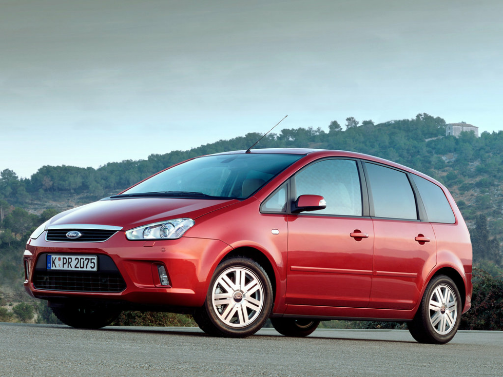 Коврики текстильные "Комфорт" для Ford C-Max (минивэн / Mk1) 2007 - 2010, ые, 4шт.