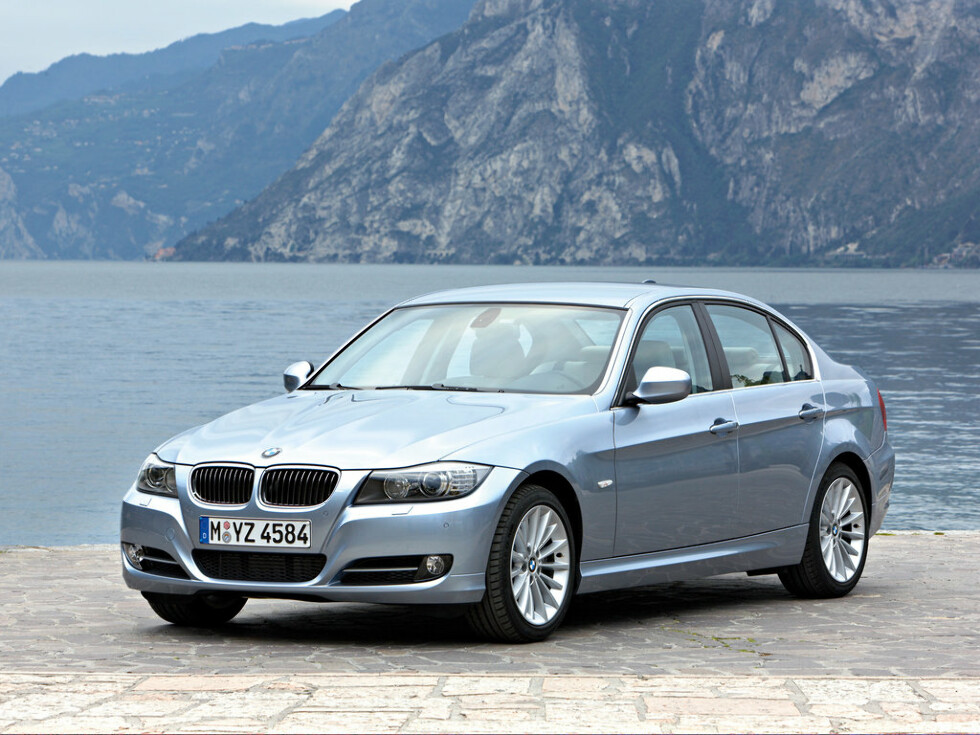 Коврики текстильные "Комфорт" для BMW 3-Series (седан / E90) 2008 - 2012, черные, 5шт.