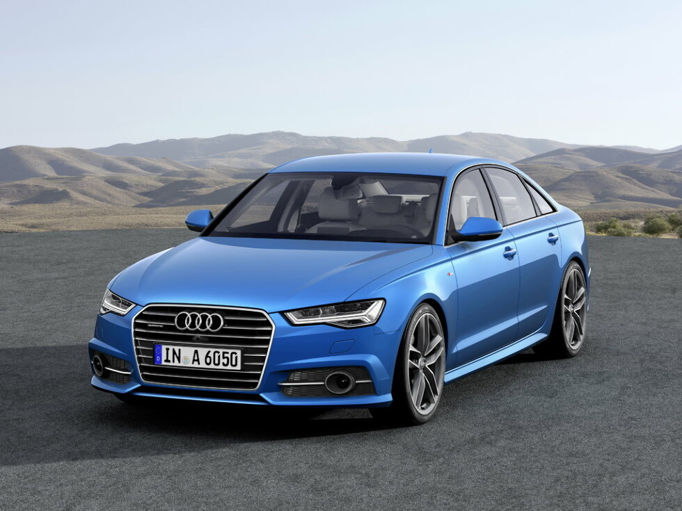 Коврики текстильные "Комфорт" для Audi A6 IV (седан / 4G2) 2014 - 2018, черные, 4шт.