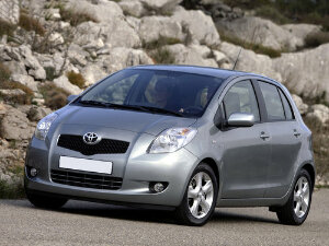 Коврики EVA для Toyota Yaris II (хэтчбек 5 дв / XP90) 2005 - 2009