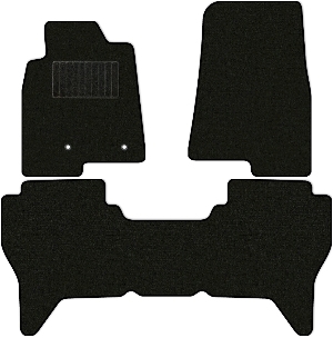 Коврики "Стандарт" в салон Mitsubishi Pajero IV (suv / V90 (5 дв.)) 2014 - 2020, черные 3шт.